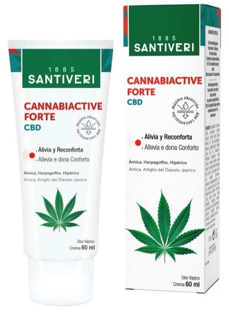 CANNABIACTIVE FORTE CBD CREMA 60 ML - Newepa Srl