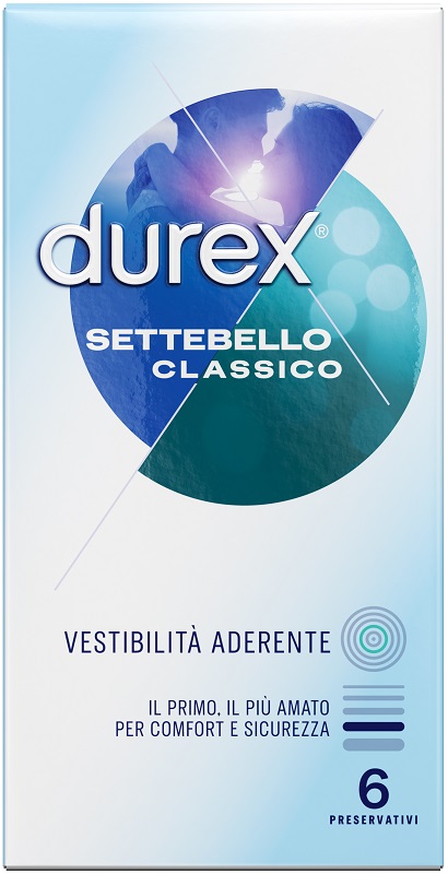 PROFILATTICO DUREX SETTEBELLO CLASSICO 6 PEZZI - Newepa Srl