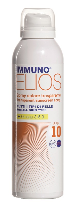 IMMUNO ELIOS SPRAY SOLARE TRASPARENTE SPF 10 150 ML - Newepa Srl