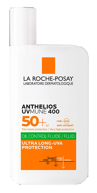 ANTHELIOS FLUIDO OIL CONTROL COLORATO UVMUNE SPF50+ 50 ML - Newepa Srl