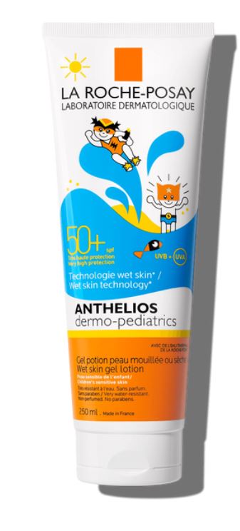 ANTHELIOS GEL PELLE BAGNATA BAMBINO 50+ 200 ML PAPERPACK - Newepa Srl