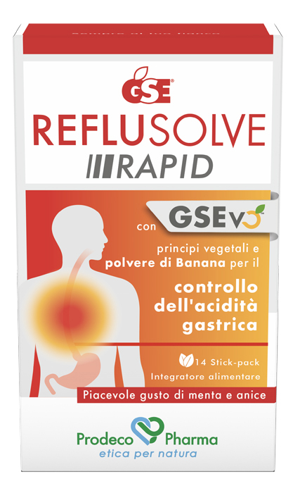 GSE REFLUSOLVE RAPID 14 STICK PACK - Newepa Srl