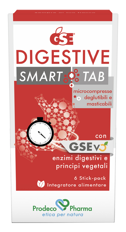 GSE DIGESTIVE SMART TAB 6 STICK PACK - Newepa Srl