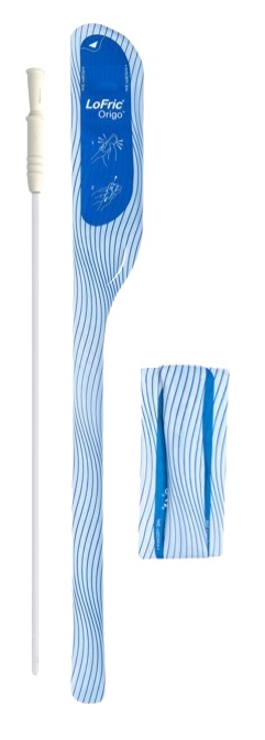 CATETERE URINARIO IDROFILO MONOUSO CON SOLUZIONE SALINA LOFRIC ORIGO PER UOMO MISURA CH12 LUNGHEZZA 40 CM PUNTA FLESSIBILE 30 PEZZI - Newepa Srl