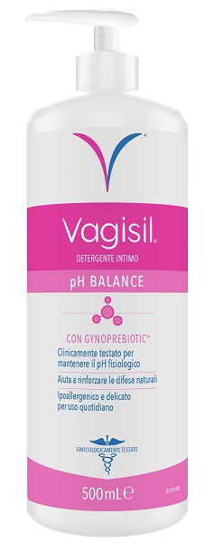 VAGISIL DETERGENTE PH BALANCE 500 ML - Newepa Srl