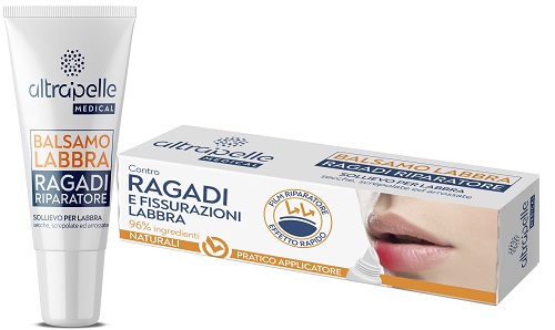 ALTRAPELLE MEDICAL BALSAMO LABBRA RAGADI RIPARATORE 8 ML - Newepa Srl