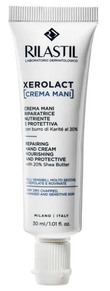 RILASTIL XEROLACT CREMA MANI NUTRIENTE E PROTETTIVA NUOVA FORMULA 30 ML - Newepa Srl