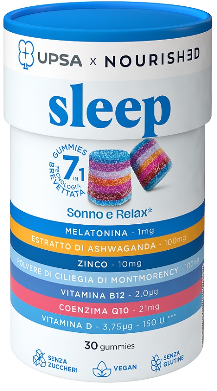 UPSA X NOURISHED SLEEP 30 GUMMIES - Newepa Srl
