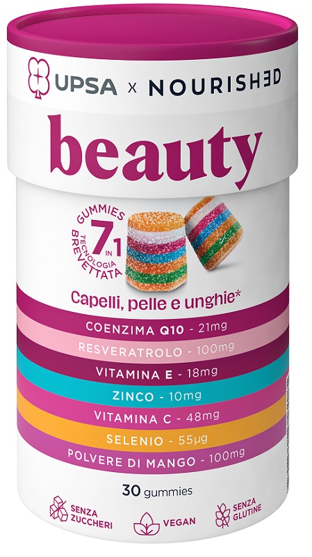 UPSA X NOURISHED BEAUTY 30 GUMMIES - Newepa Srl