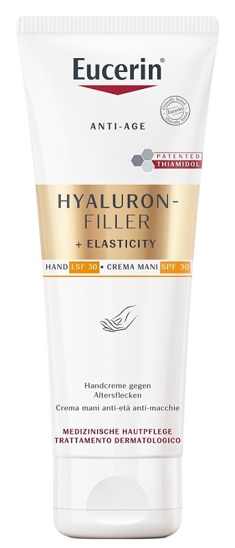 EUCERIN HYALURON FILLER + ELASTICITY CREMA MANI ANTI MACCHIE 75 ML - Newepa Srl