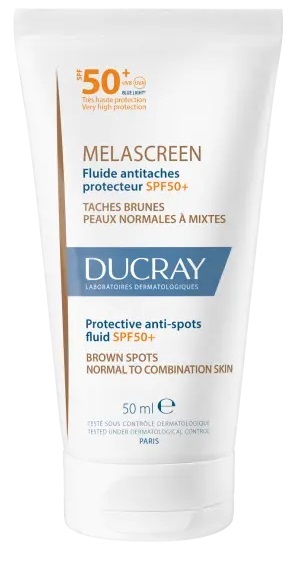 MELASCREEN FLUIDO ANTI MACCHIE PROTETTIVO SPF50+ 50 ML - Newepa Srl