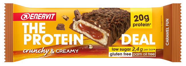 THE PROTEIN DEAL CARAMEL FUN BARRETTA 55 G - Newepa Srl