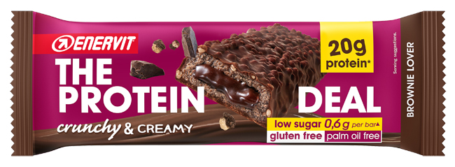 THE PROTEIN DEAL BROWNIE LOVER BARRETTA 55 G - Newepa Srl