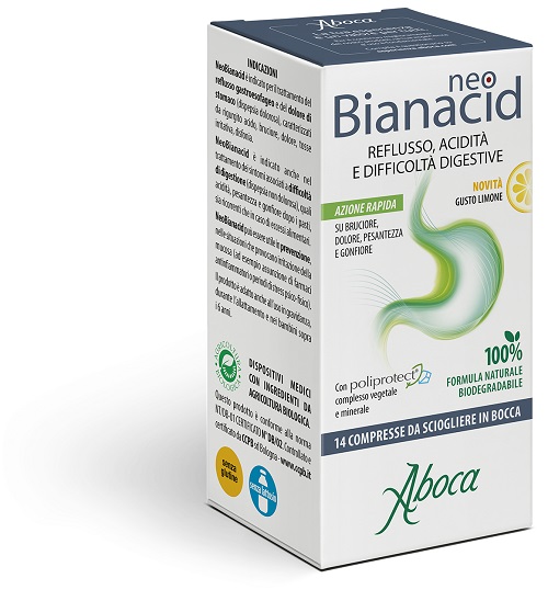 NEOBIANACID 14 COMPRESSE LIMONE - Newepa Srl