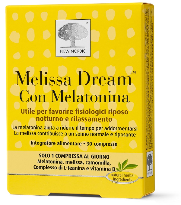 MELISSA DREAM CON MELATONINA 30 COMPRESSE - Newepa Srl