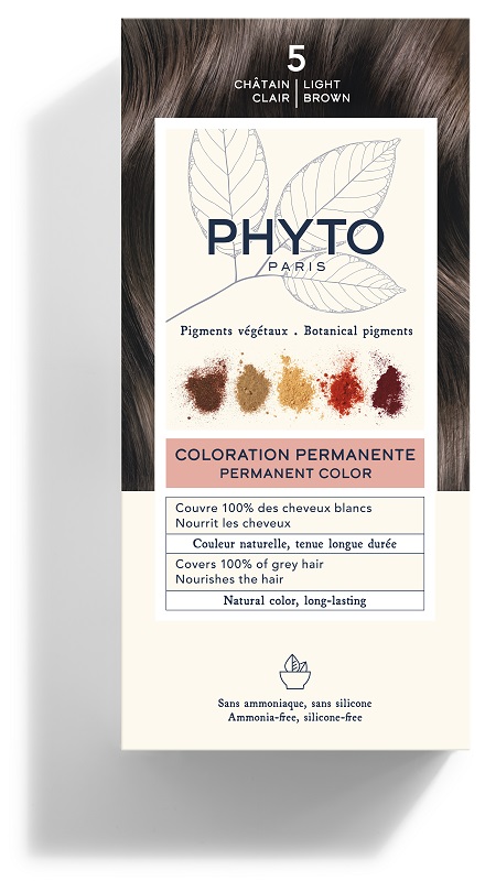 COLOR KIT 5 CASTANO CHIARO LATTE RIVELATORE 50 ML + CREMA COLORANTE 50 ML + MASCHERA PROTETTIVA COLORE 12 ML + GUANTI - Newepa Srl