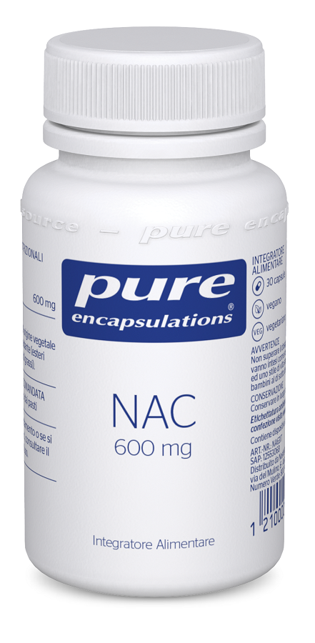 PURE ENCAPSULATIONS NAC 600MG - Newepa Srl