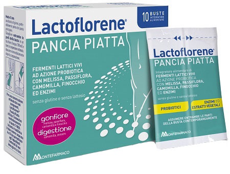 LACTOFLORENE PANCIA PIATTA 10 BUSTINE - Newepa Srl