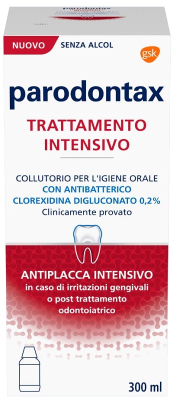 PARODONTAX TRATTAMENTO INTENSIVO CLOREXIDINA 0,2% - Newepa Srl
