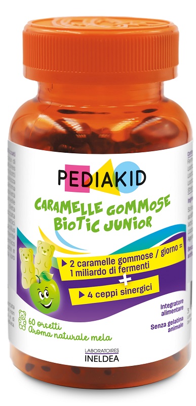 PEDIAKID BIOTIC JUNIOR 60 ORSETTI GOMMOSI - Newepa Srl