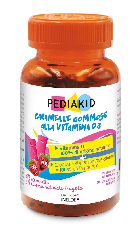 PEDIAKID VITAMINE D3 60 ORSETTI GOMMOSI - Newepa Srl