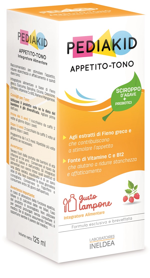 PEDIAKID APPETITO E TONO SCIROPPO 125 ML - Newepa Srl