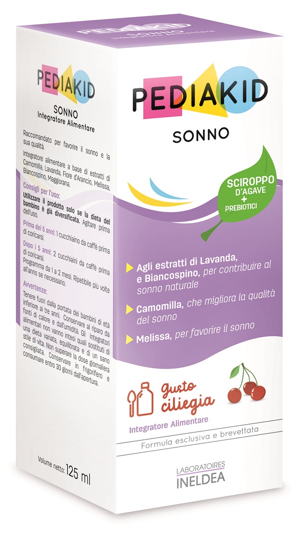 PEDIAKID SONNO SCIROPPO 125 ML - Newepa Srl