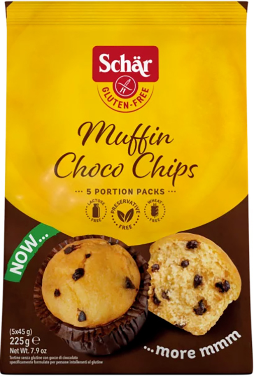 SCHAR MUFFIN CHOCO CHIP 225 G - Newepa Srl