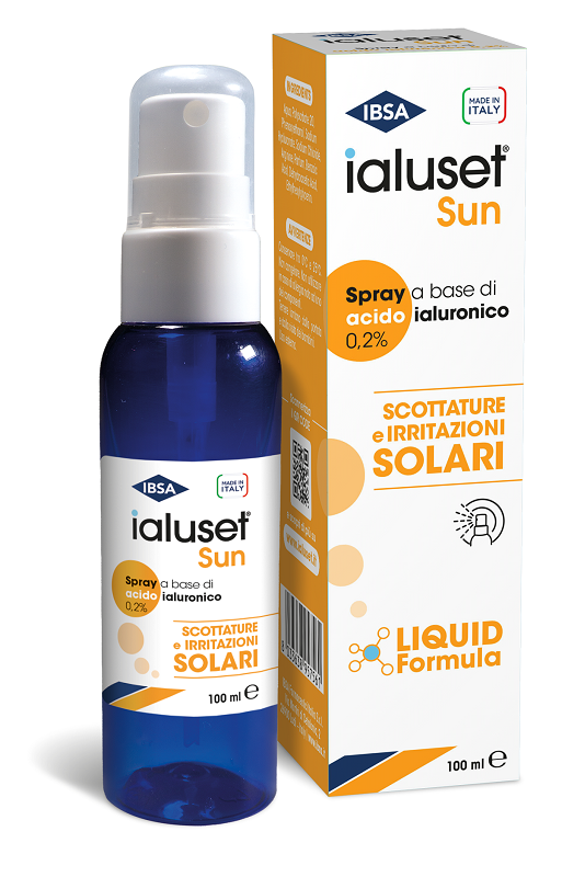 IALUSET SUN SCOTTATURE E IRRITAZIONI SOLARI SPRAY 100 ML - Newepa Srl