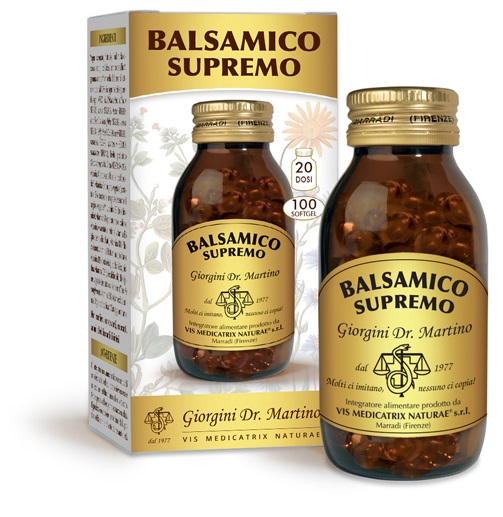 BALSAMICO SUPREMO 100 SOFTGEL 83 G - Newepa Srl