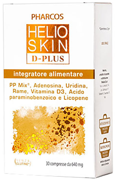 HELIOSKIN D-PLUS PHARCOS 30 COMPRESSE - Newepa Srl