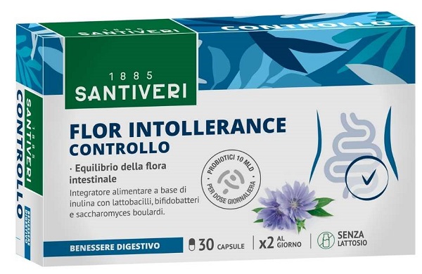 FLOR INTOLLERANCE CONTROLLO 30 CAPSULE - Newepa Srl