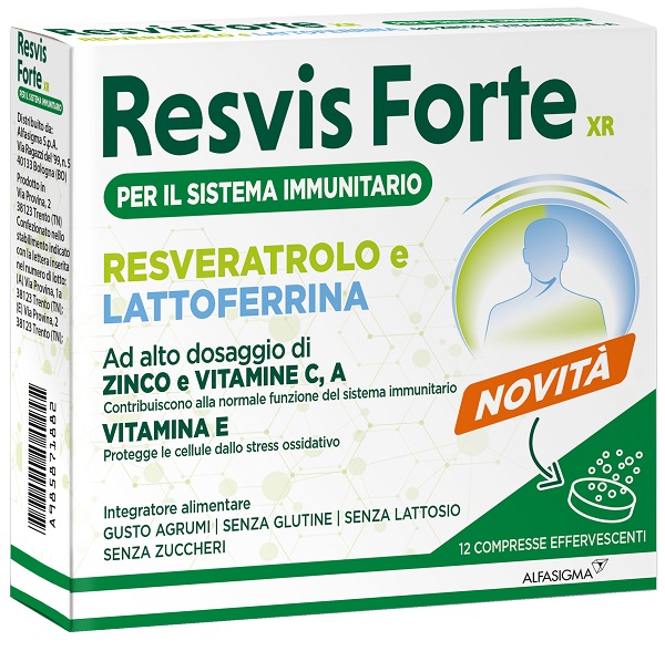 RESVIS FORTE XR 12 COMPRESSE EFFERVESCENTI - Newepa Srl