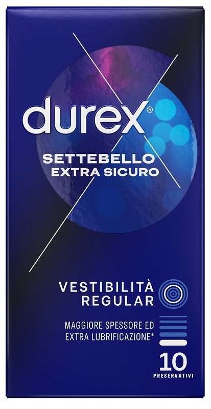 PROFILATTICO DUREX SETTEBELLO EXTRA SICURO 10 PEZZI - Newepa Srl
