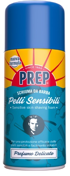 PREP SCHIUMA BARBA PELLI SENSIBILI 300 ML - Newepa Srl