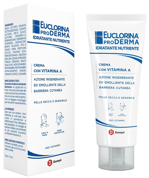 EUCLORINA PRODERMA IDRATANTE NUTRIENTE 75 ML - Newepa Srl