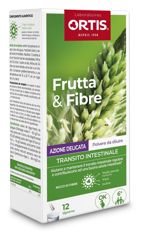 FRUTTA & FIBRE AZIONE DELICATA 12 STICK - Newepa Srl