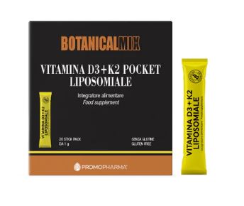 VITAMINA D3+K2 LIPOSOMIALE POCKET 20 STICK - Newepa Srl