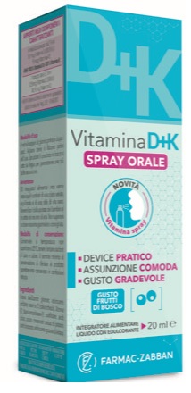 VITAMINA D+K SPRAY FARMAC ZABBAN 20 ML - Newepa Srl
