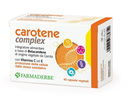 CAROTENE COMPLEX 40 CAPSULE - Newepa Srl