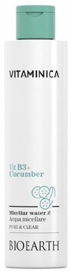 VITAMINICA B3 + CUCUMBER PURE & FRESH ACQUA MICELLARE SENZA PROFUMO 200 ML - Newepa Srl