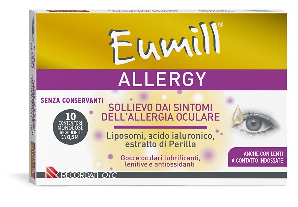 EUMILL ALLERGY GOCCE OCULARI 10 FLACONCINI DA 0,5 ML - Newepa Srl