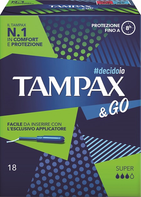 TAMPAX &GO SUPER 18 PEZZI - Newepa Srl