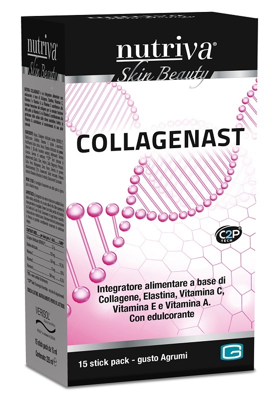NUTRIVA COLLAGENAST 15 STICK PACK 15 ML - Newepa Srl