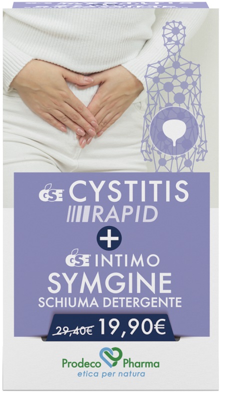GSE CYSTITIS RAPID 30 COMPRESSE + SYMGINE SCHIUMA 100 ML - Newepa Srl