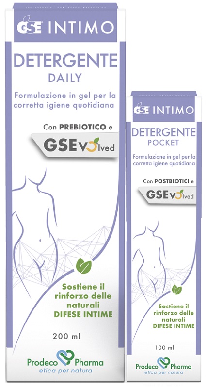 GSE INTIMO DETERGENTE DAILY 200 ML + POCKET 100 ML - Newepa Srl