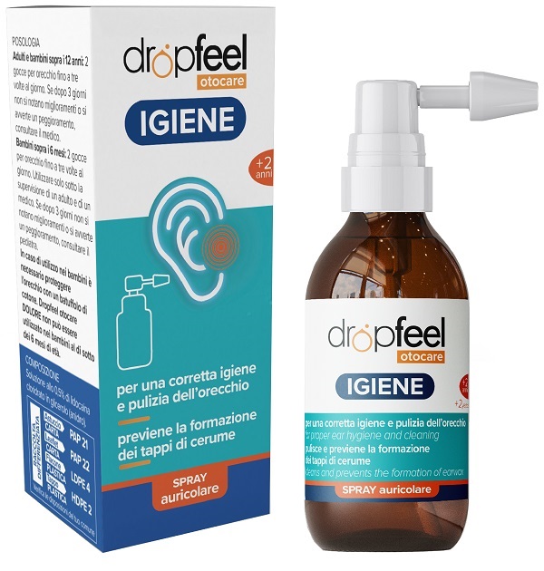 DROPFEEL OTOCARE IGIENE SPRAY AURICOLARE 50 ML - Newepa Srl
