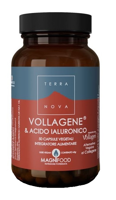TERRANOVA VOLLAGENE & ACIDO IALURONICO 50 CAPSULE - Newepa Srl