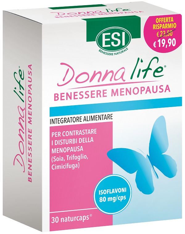 ESI DONNA LIFE MENOPAUSA OFFERTA 30 NATURCAPS - Newepa Srl