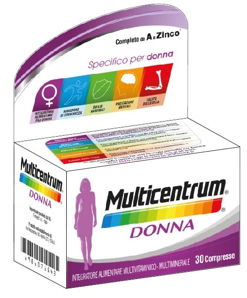 MULTICENTRUM DONNA 30 COMPRESSE - Newepa Srl